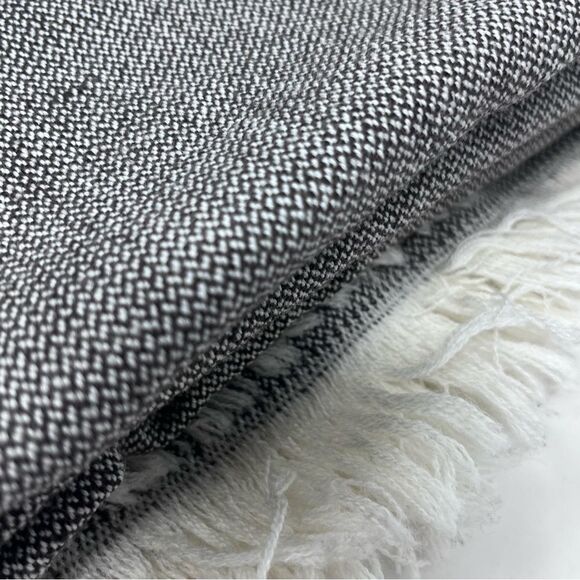 Air France Tweed Wool Class Throw Blanket 36x62 - Picture 8 of 11